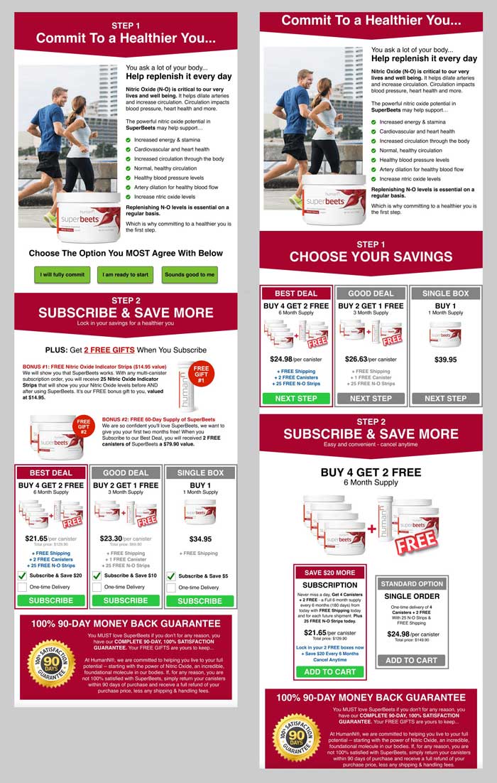 Comparison of Treatment 1 and Treatment 2